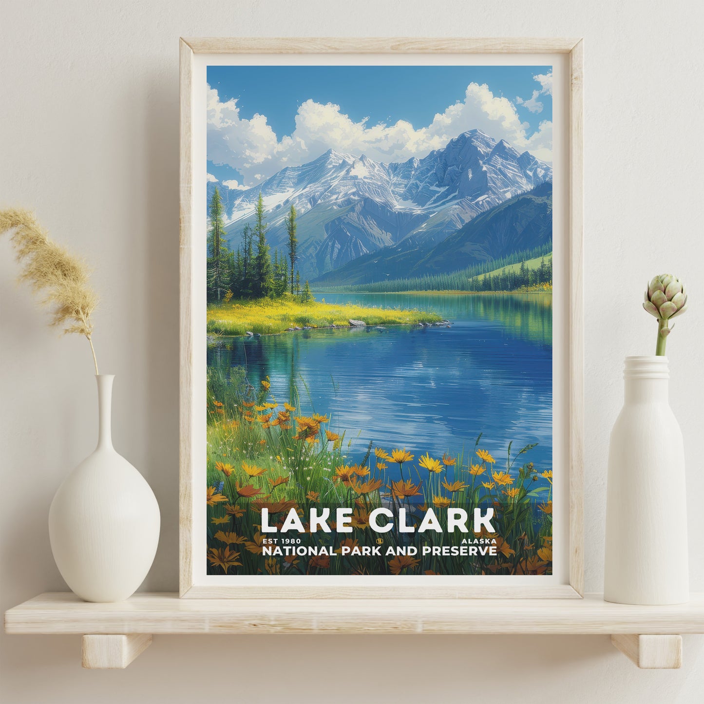 Lake Clark National Park Poster | S13