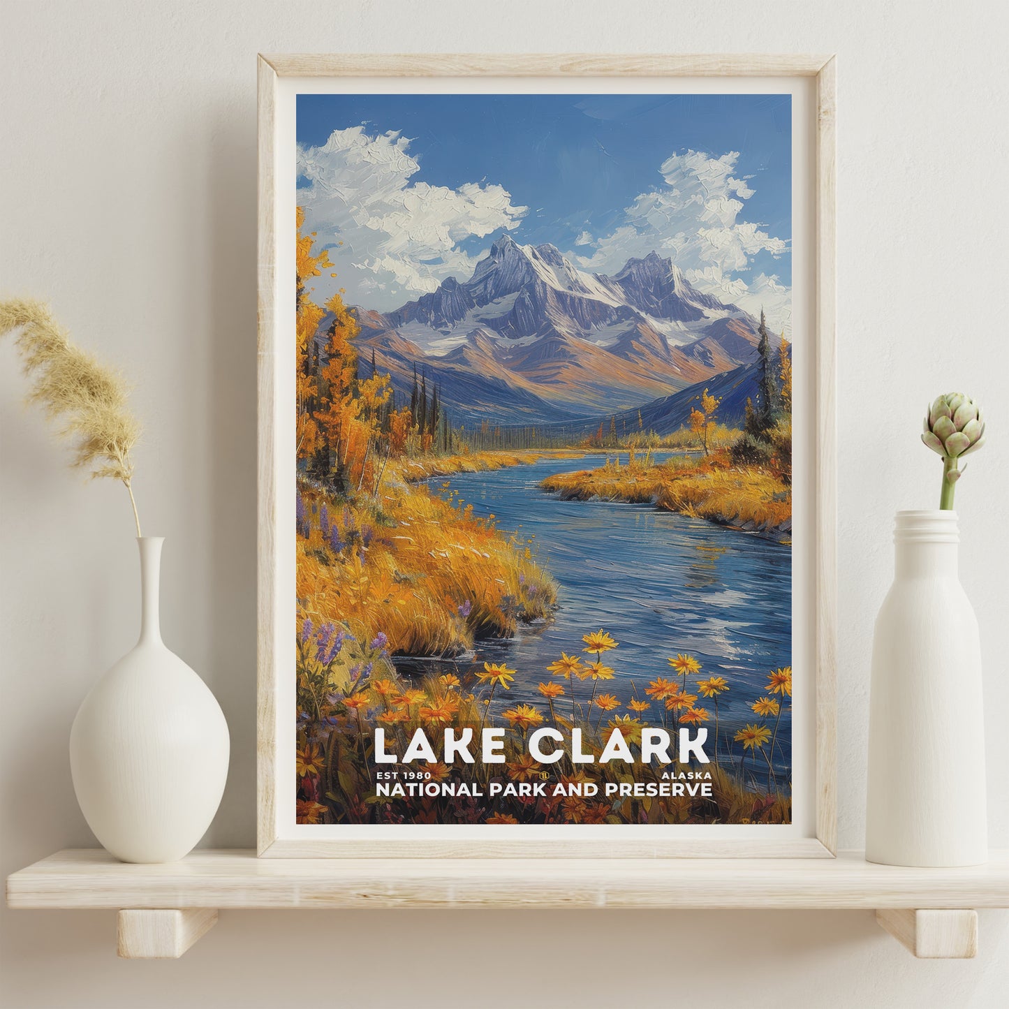 Lake Clark National Park Poster | S14