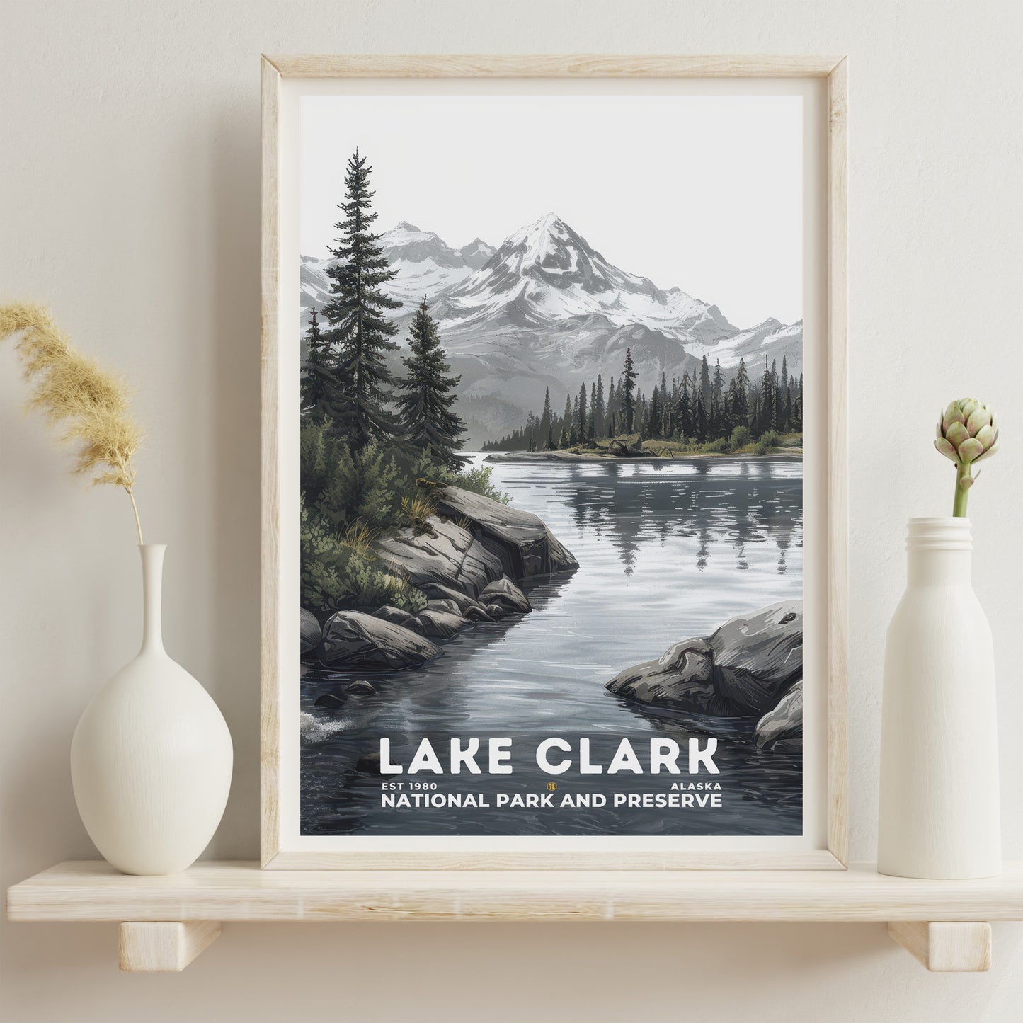 Lake Clark National Park Poster | S17