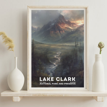 Lake Clark National Park Poster | S12