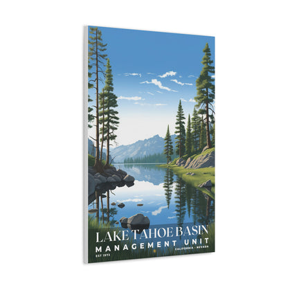 Lake Tahoe Basin Management Unit National Forest Poster | S01