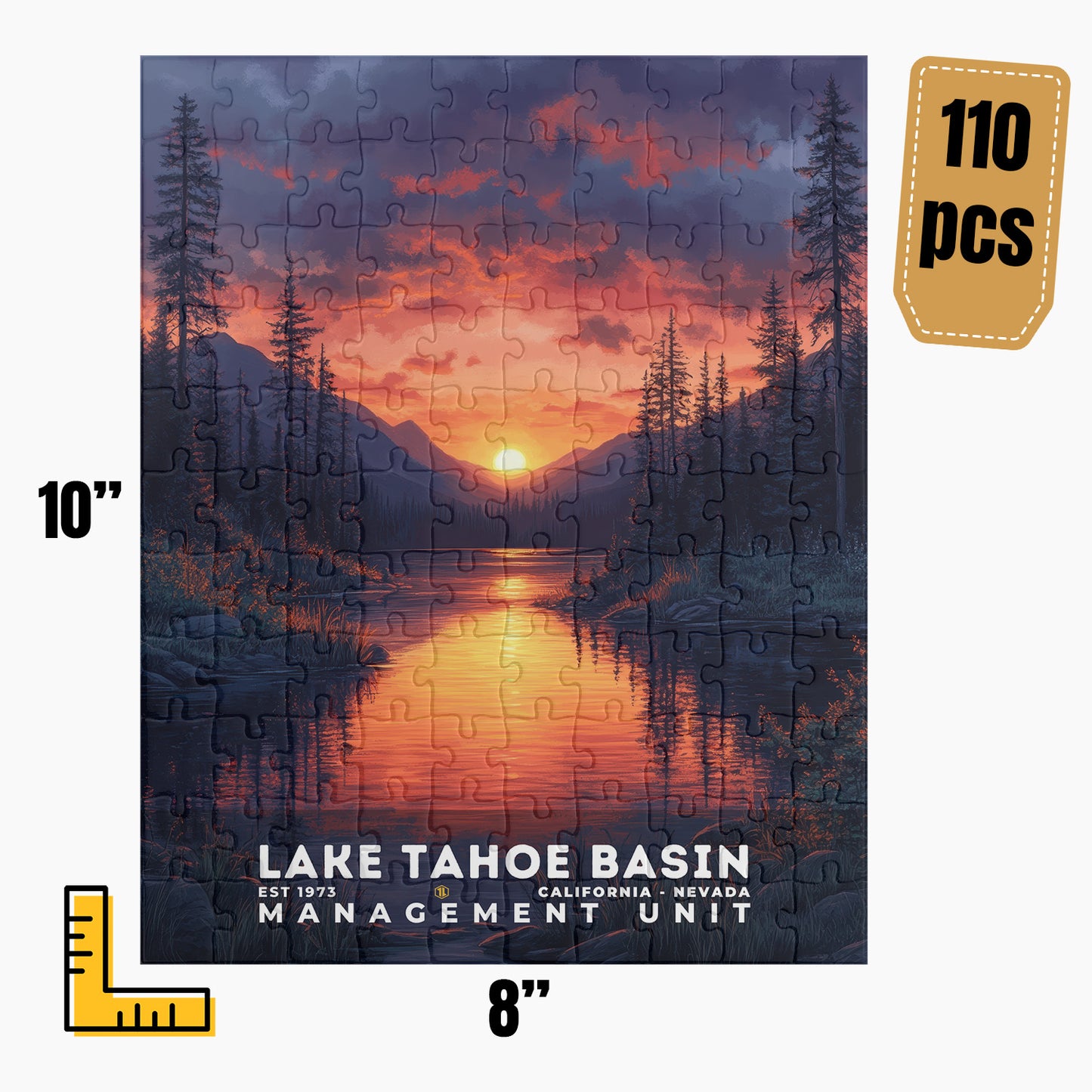 Lake Tahoe Basin Management Unit National Forest Puzzle | S02