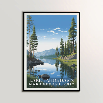 Lake Tahoe Basin Management Unit National Forest Poster | S01