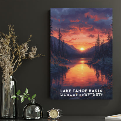 Lake Tahoe Basin Management Unit National Forest Poster | S02