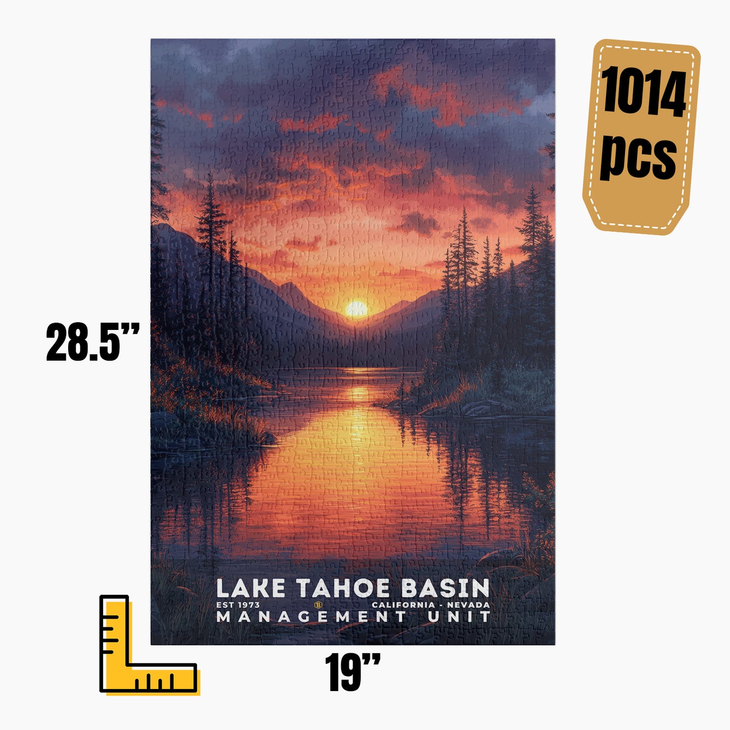 Lake Tahoe Basin Management Unit National Forest Puzzle | S02