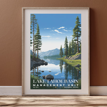 Lake Tahoe Basin Management Unit National Forest Poster | S01