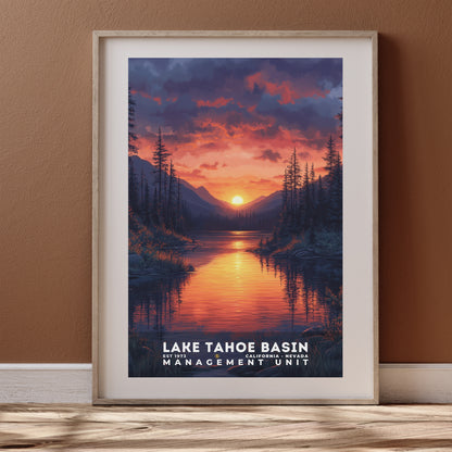 Lake Tahoe Basin Management Unit National Forest Poster | S02