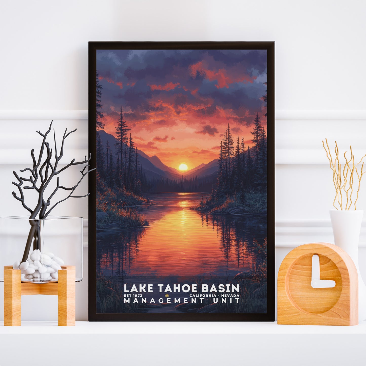 Lake Tahoe Basin Management Unit National Forest Poster | S02