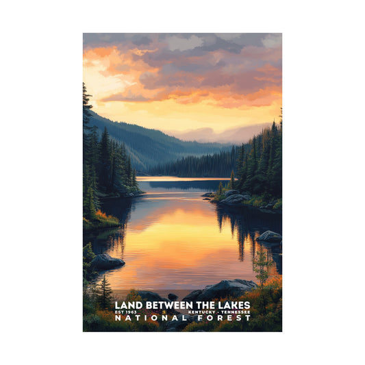 Land Between The Lakes National Forest Poster | S02