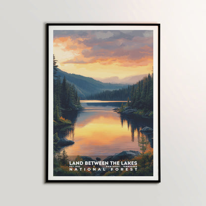 Land Between The Lakes National Forest Poster | S02