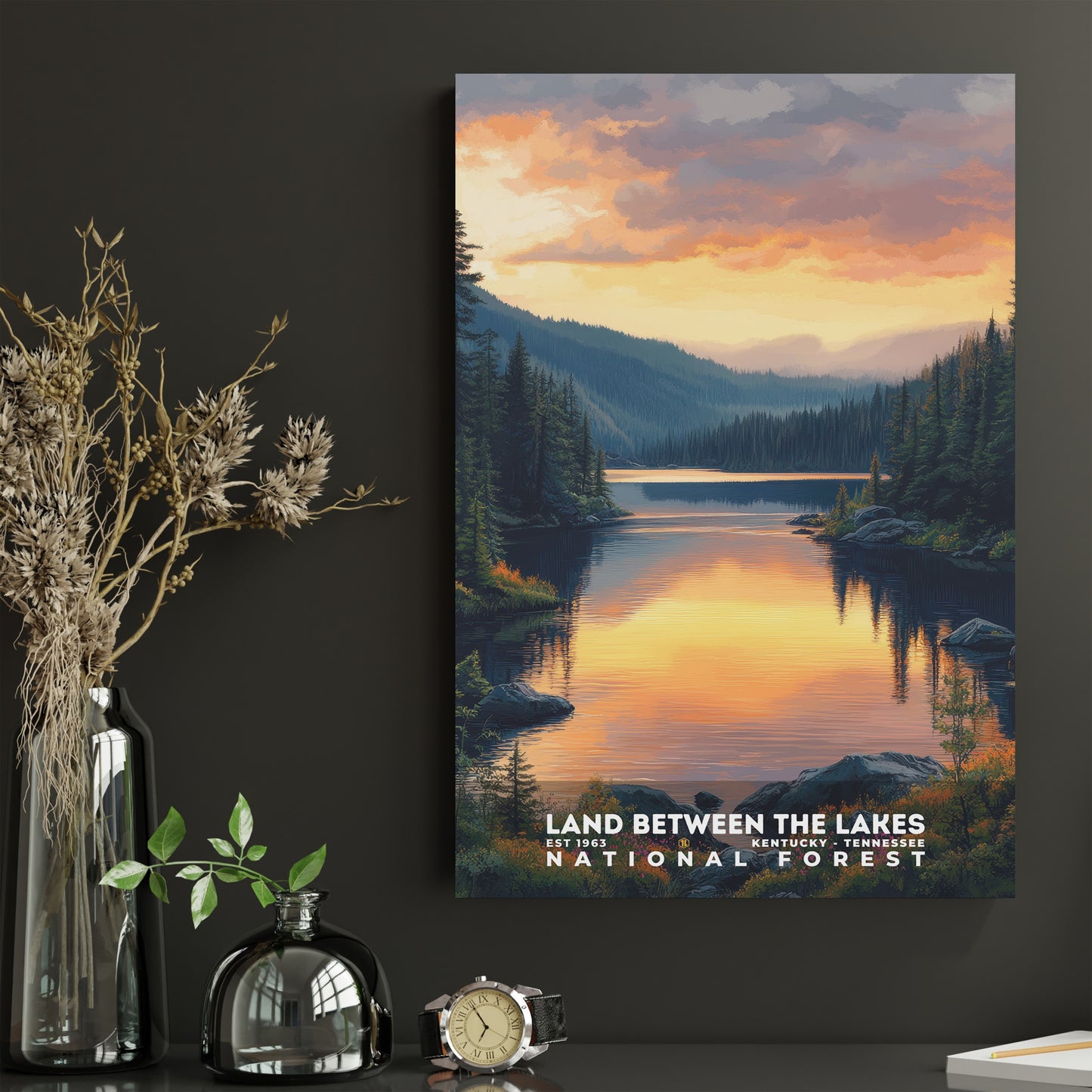 Land Between The Lakes National Forest Poster | S02