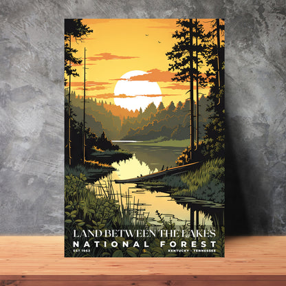 Land Between The Lakes National Forest Poster | S01