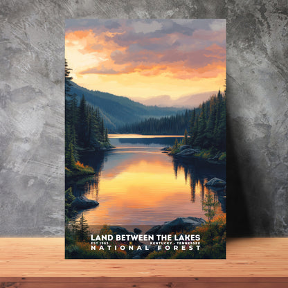 Land Between The Lakes National Forest Poster | S02
