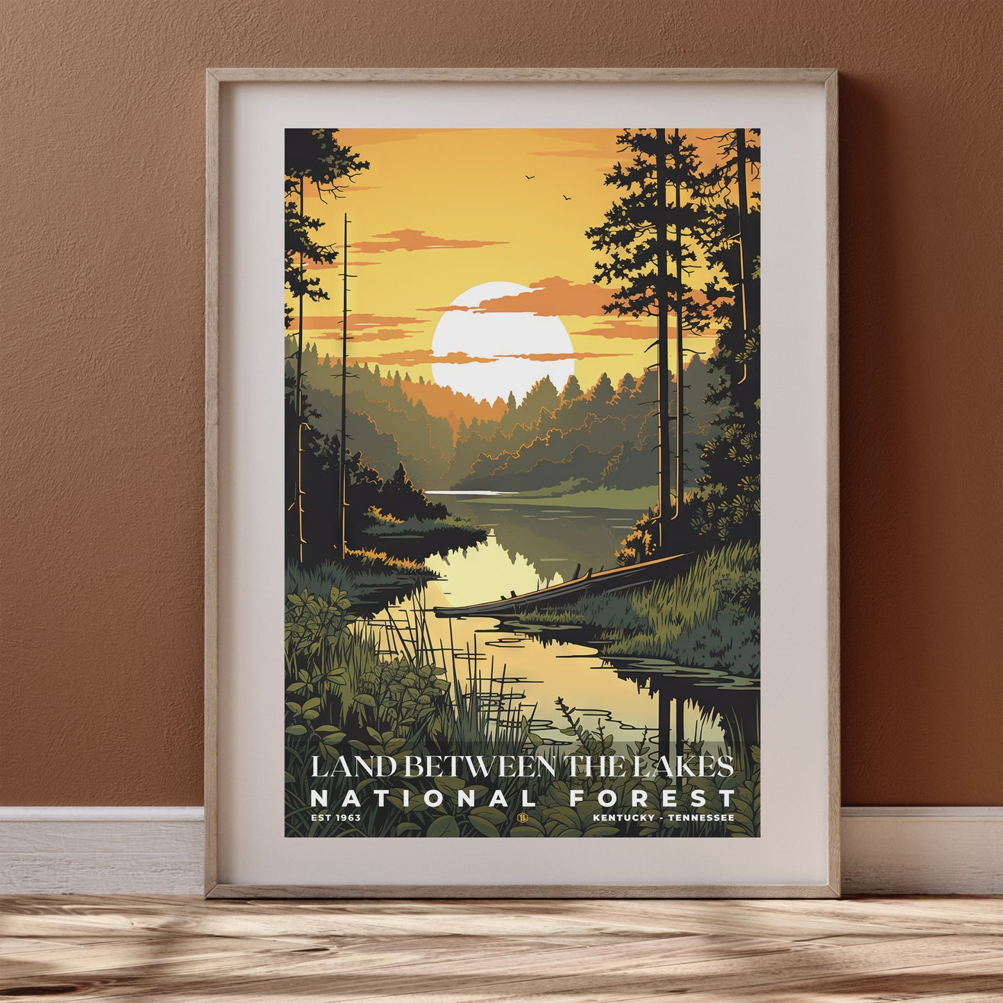 Land Between The Lakes National Forest Poster | S01