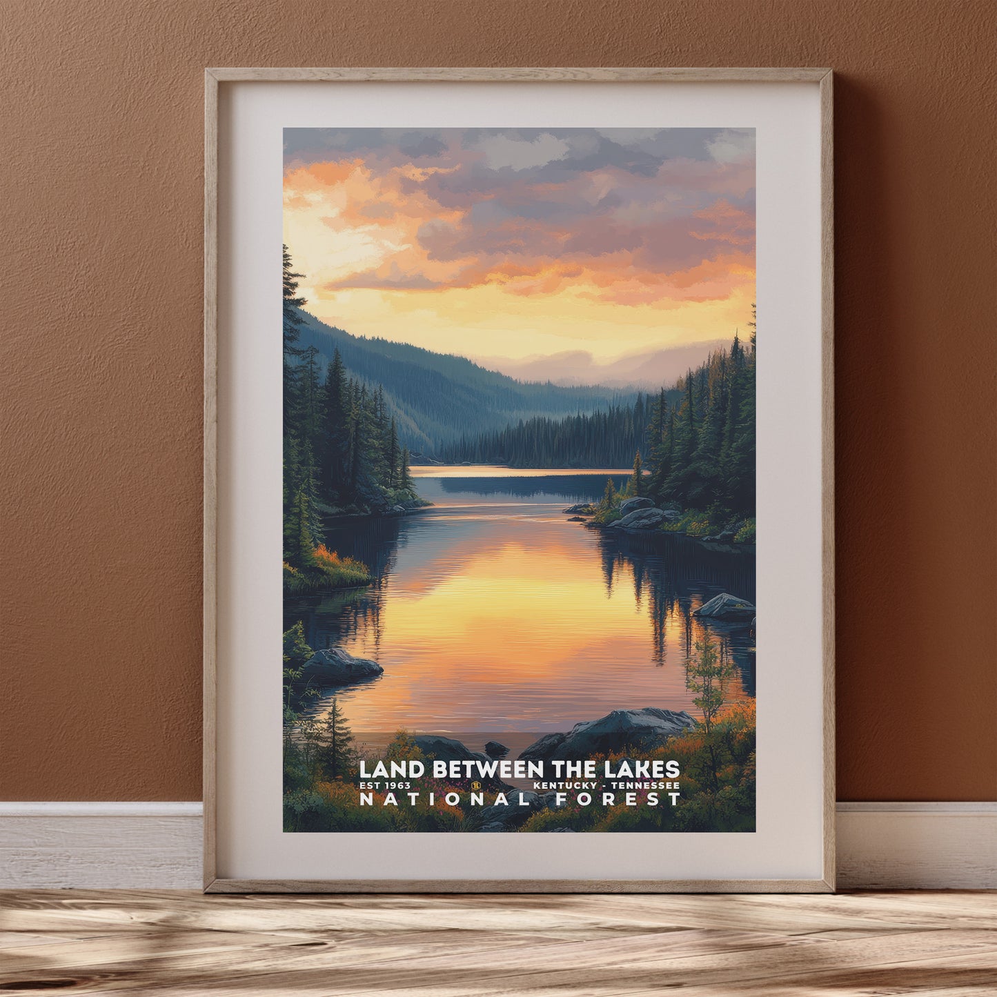 Land Between The Lakes National Forest Poster | S02