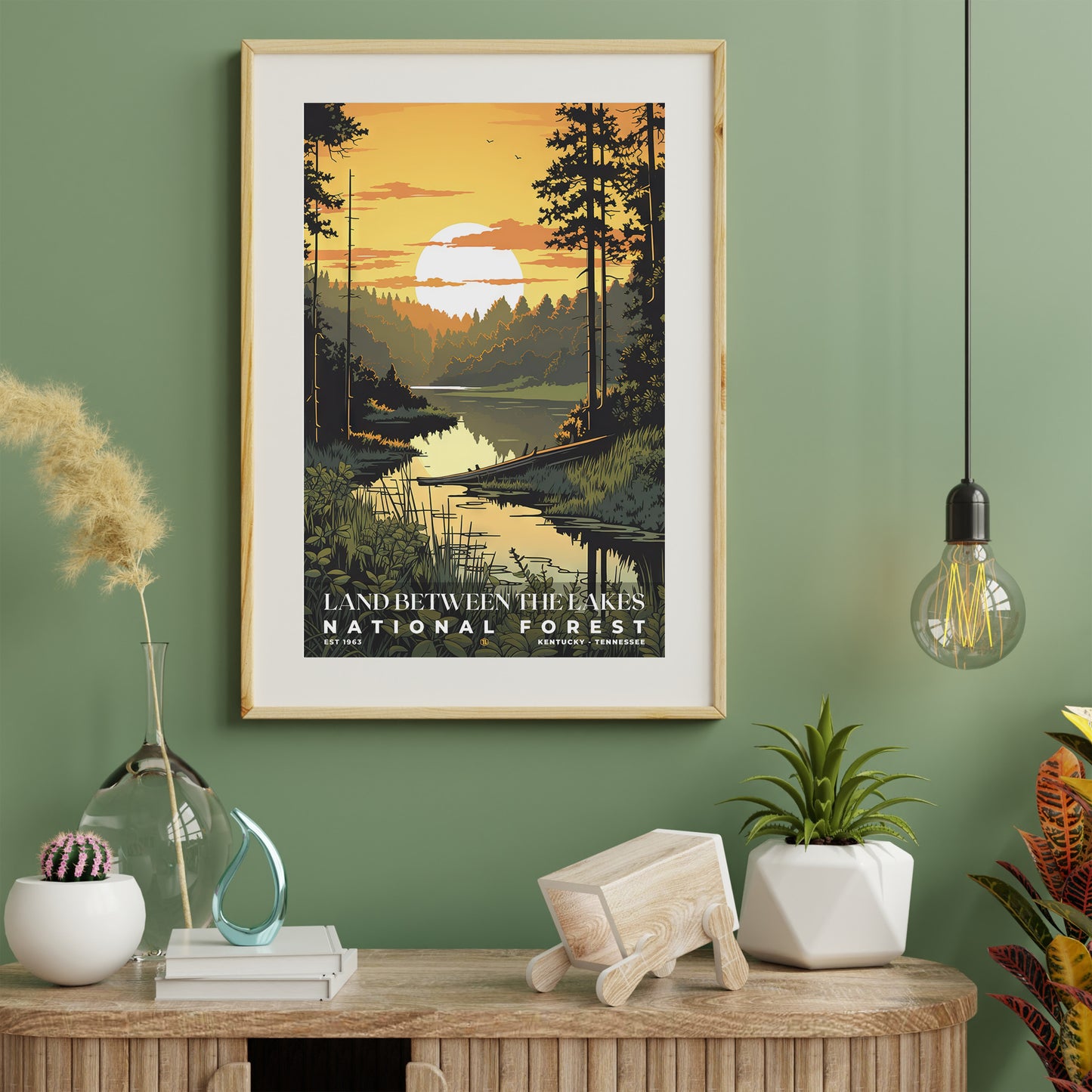 Land Between The Lakes National Forest Poster | S01