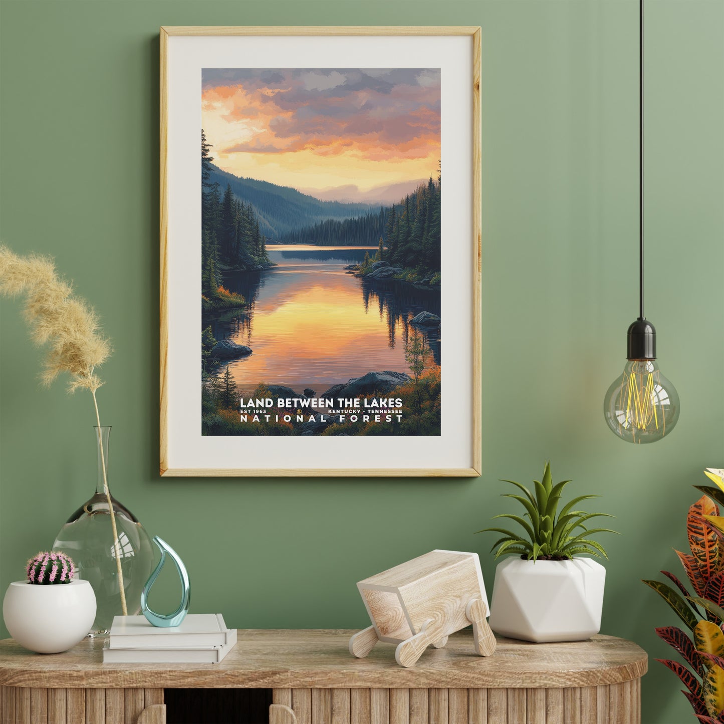 Land Between The Lakes National Forest Poster | S02