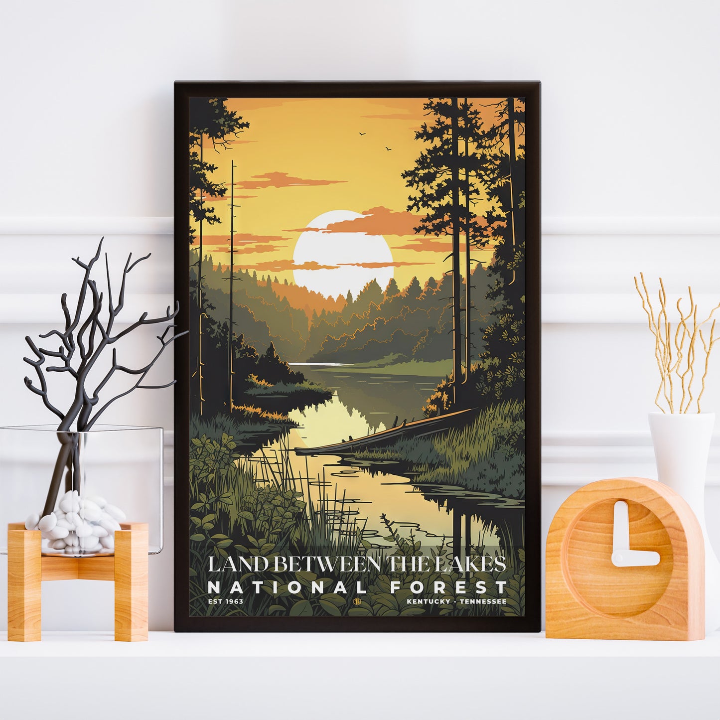 Land Between The Lakes National Forest Poster | S01