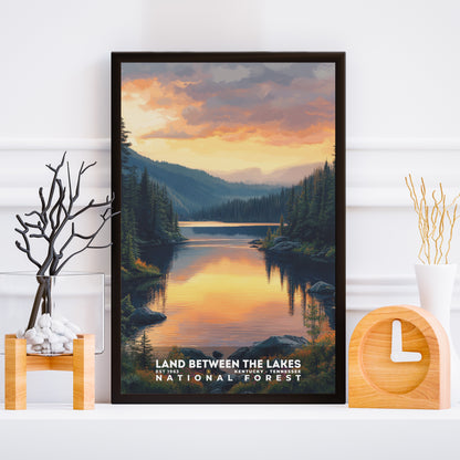 Land Between The Lakes National Forest Poster | S02
