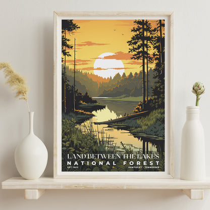 Land Between The Lakes National Forest Poster | S01
