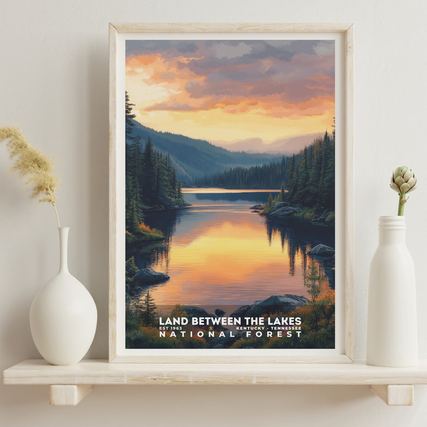 Land Between The Lakes National Forest Poster | S02