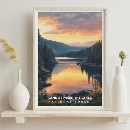 Land Between The Lakes National Forest Poster | S02