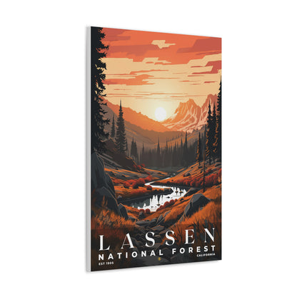 Lassen National Forest Poster | S01