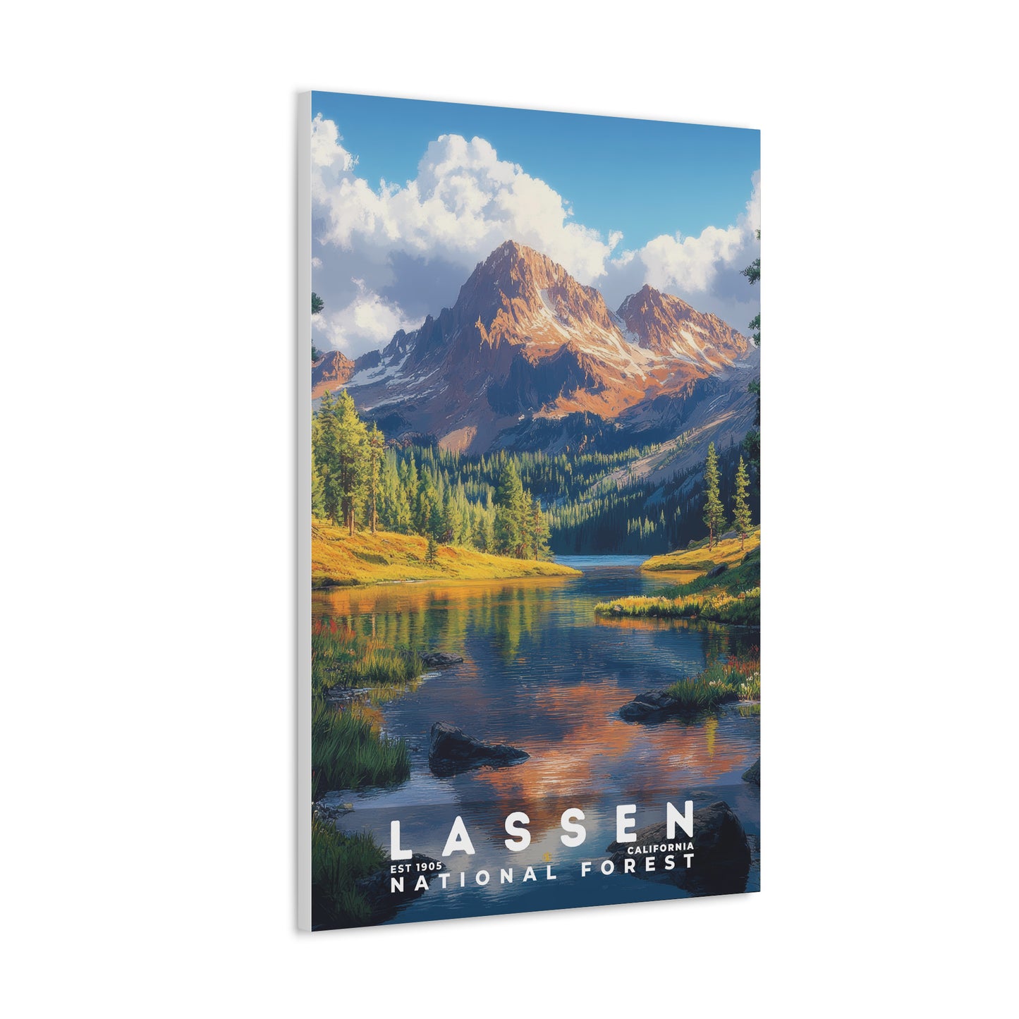 Lassen National Forest Poster | S02