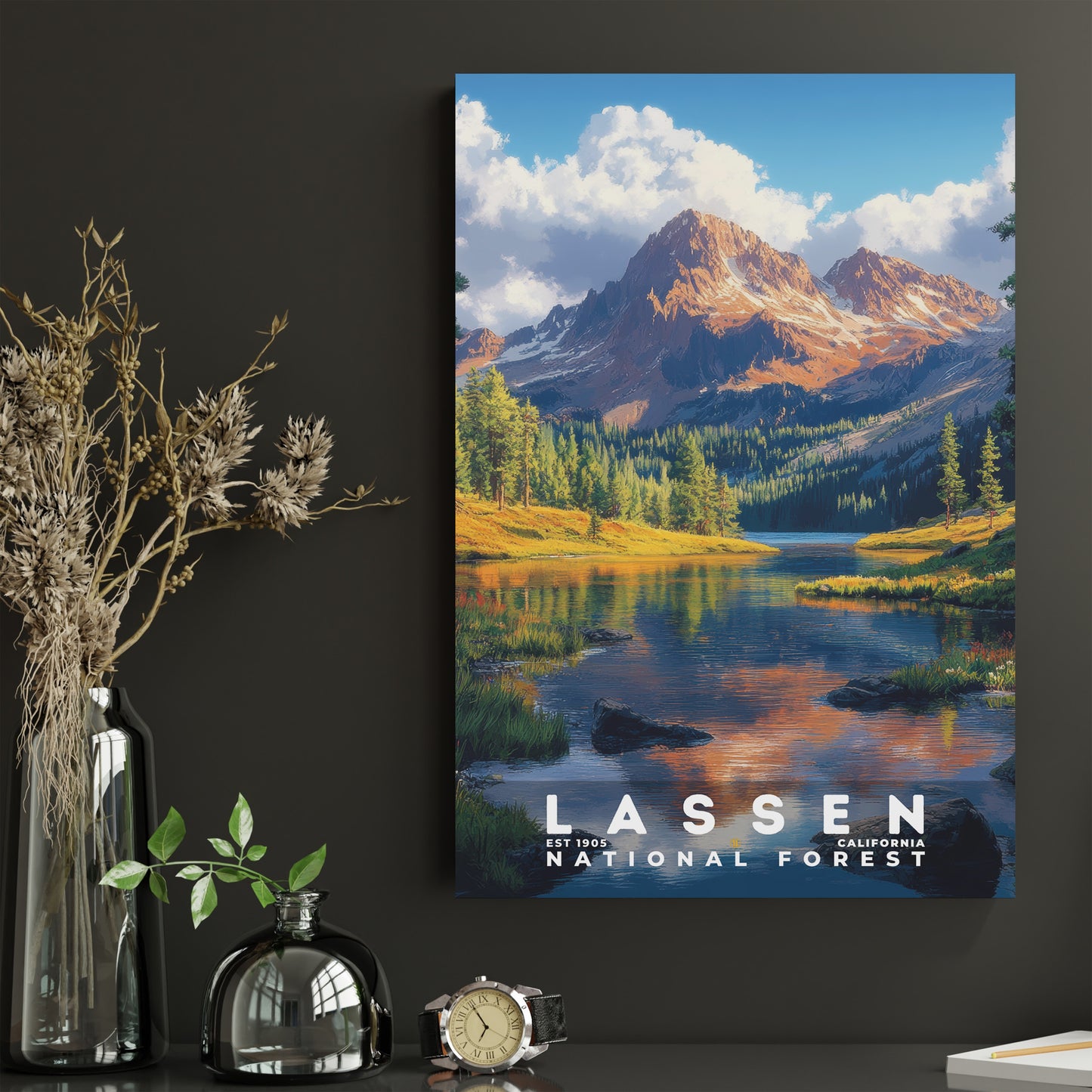 Lassen National Forest Poster | S02