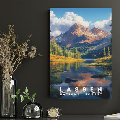 Lassen National Forest Poster | S02
