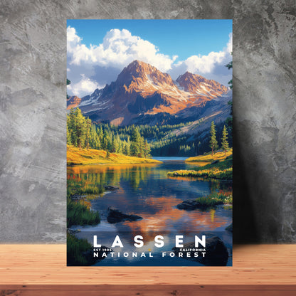 Lassen National Forest Poster | S02
