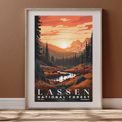 Lassen National Forest Poster | S01