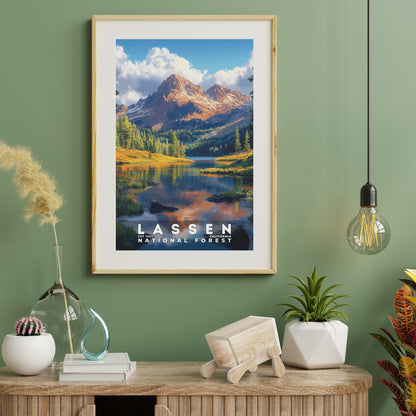 Lassen National Forest Poster | S02