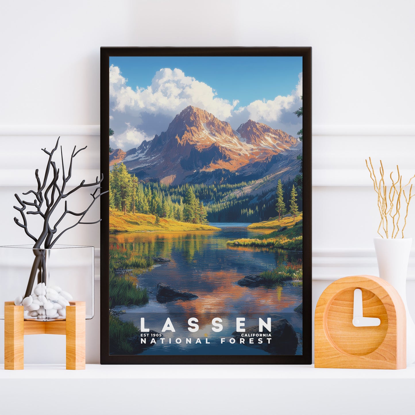 Lassen National Forest Poster | S02