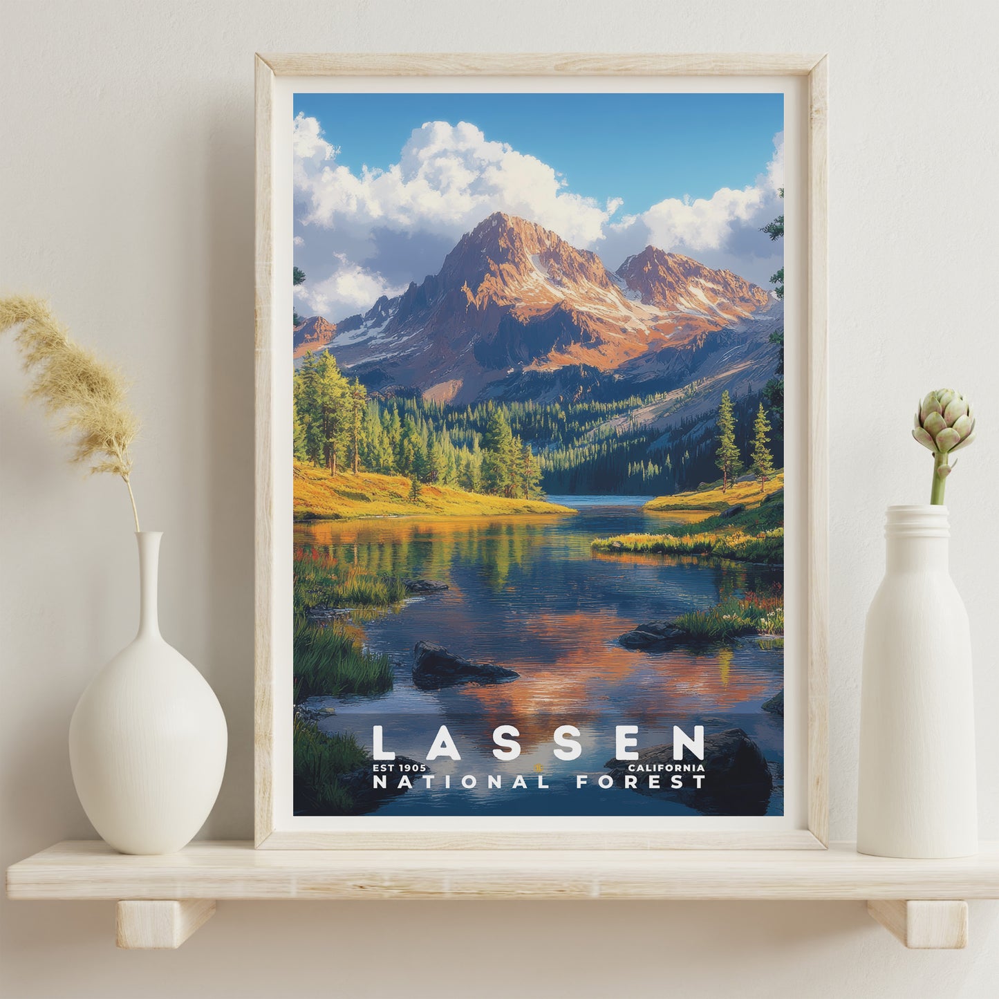 Lassen National Forest Poster | S02
