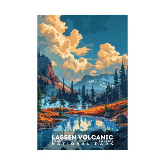 Lassen Volcanic National Park Poster | S11