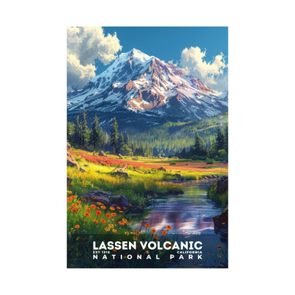 Lassen Volcanic National Park Poster | S13