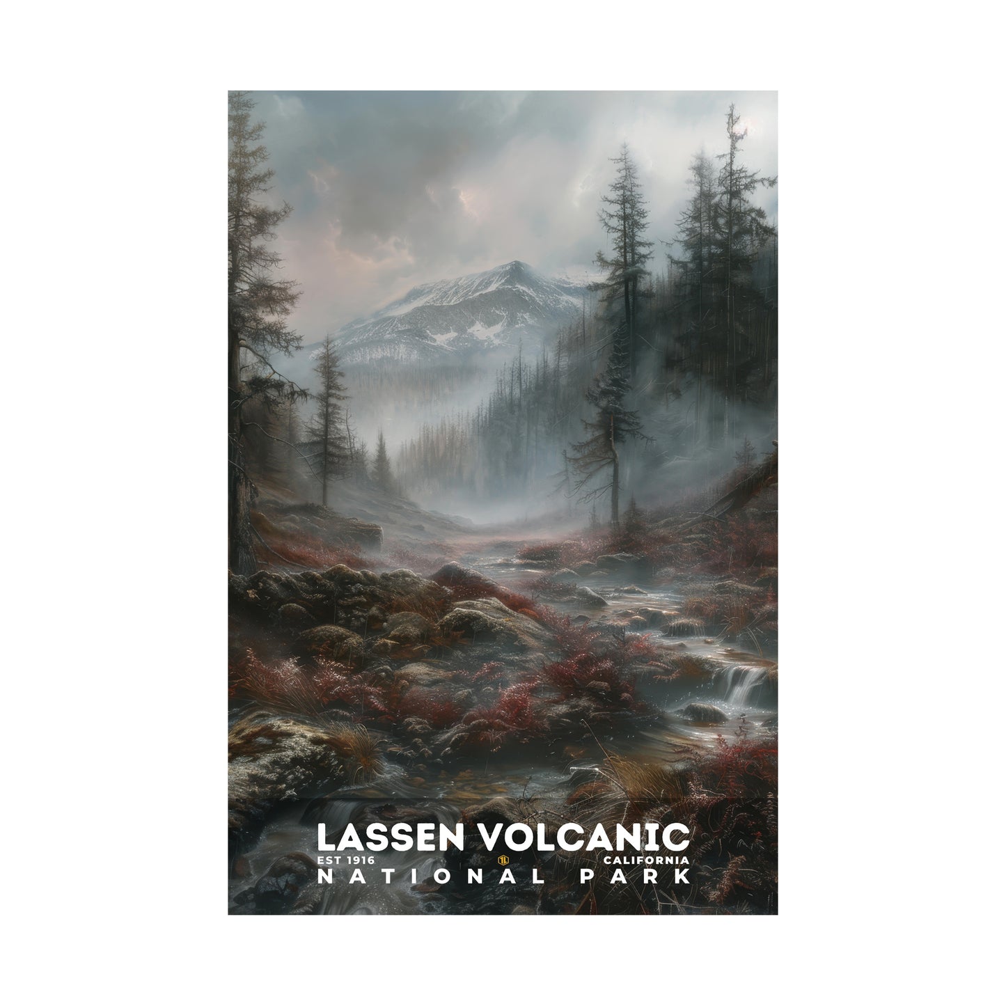 Lassen Volcanic National Park Poster | S12