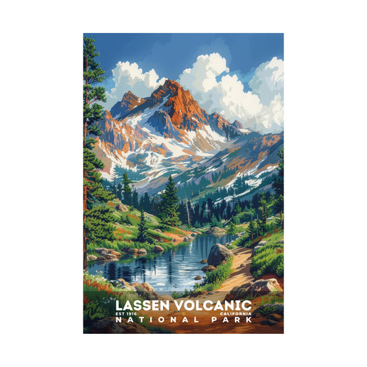 Lassen Volcanic National Park Poster | S18