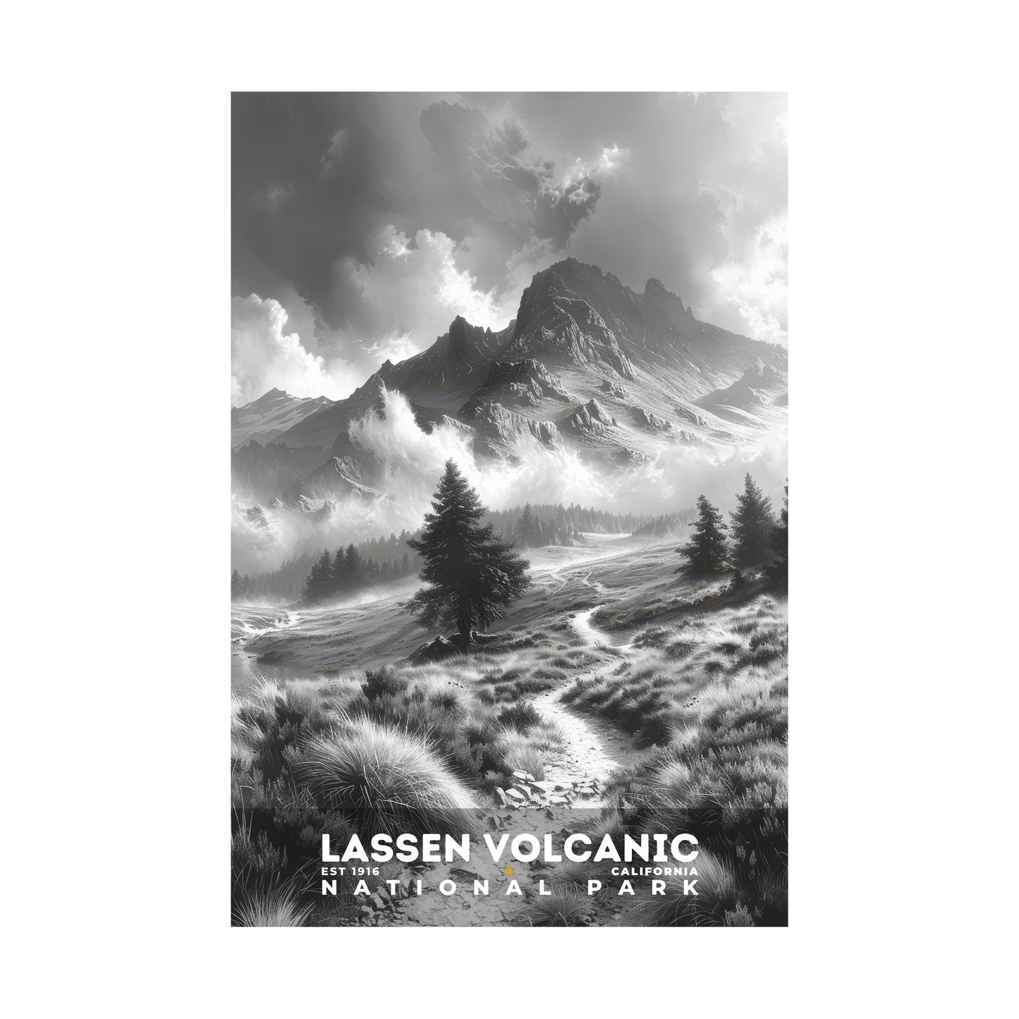 Lassen Volcanic National Park Poster | S15