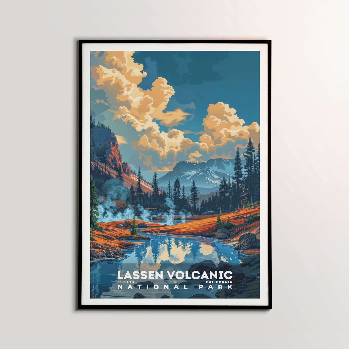 Lassen Volcanic National Park Poster | S11