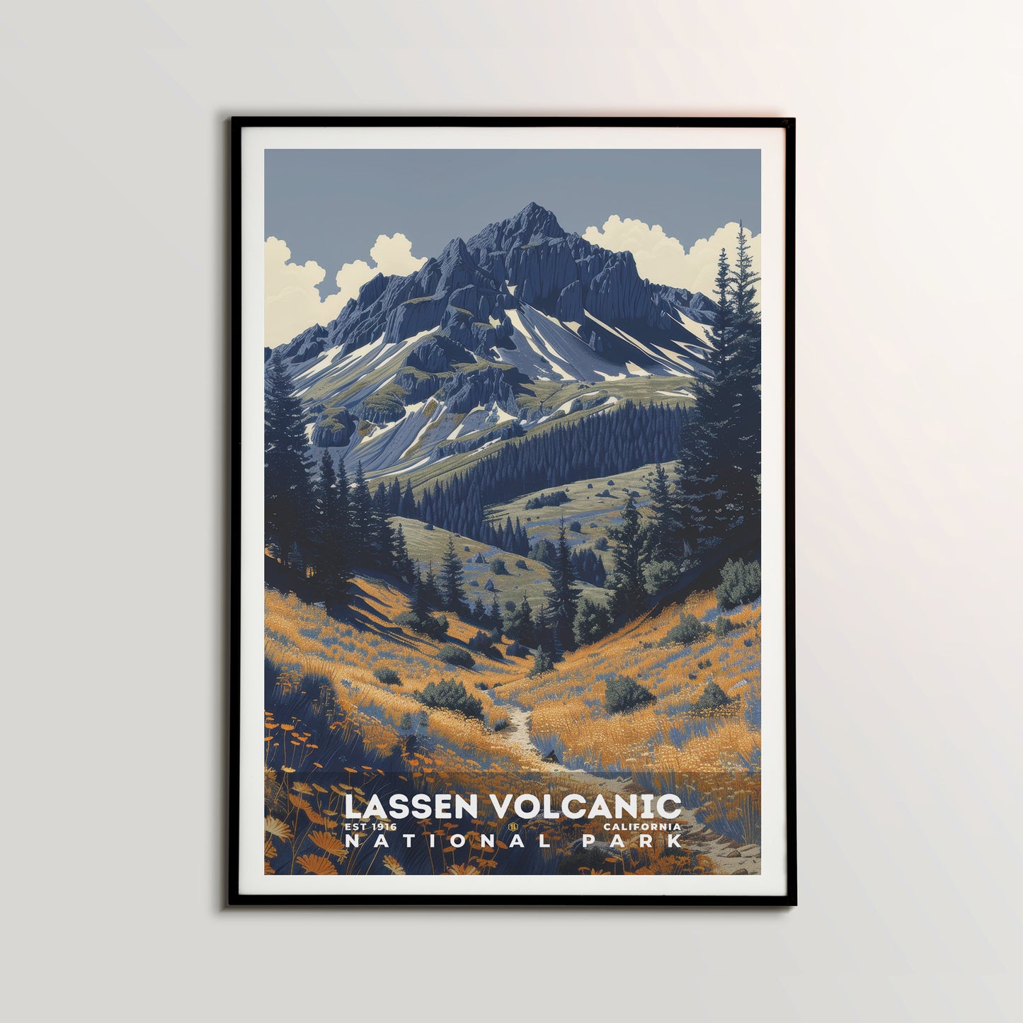 Lassen Volcanic National Park Poster | S19
