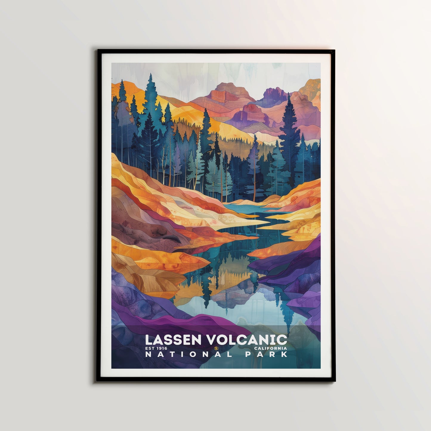 Lassen Volcanic National Park Poster | S20