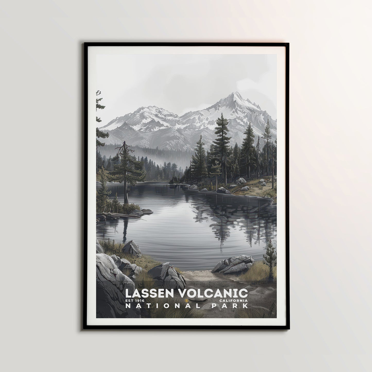 Lassen Volcanic National Park Poster | S17