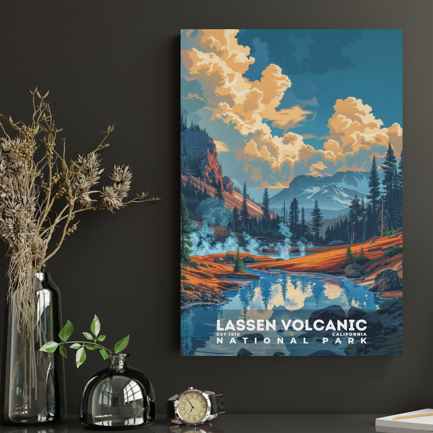 Lassen Volcanic National Park Poster | S11