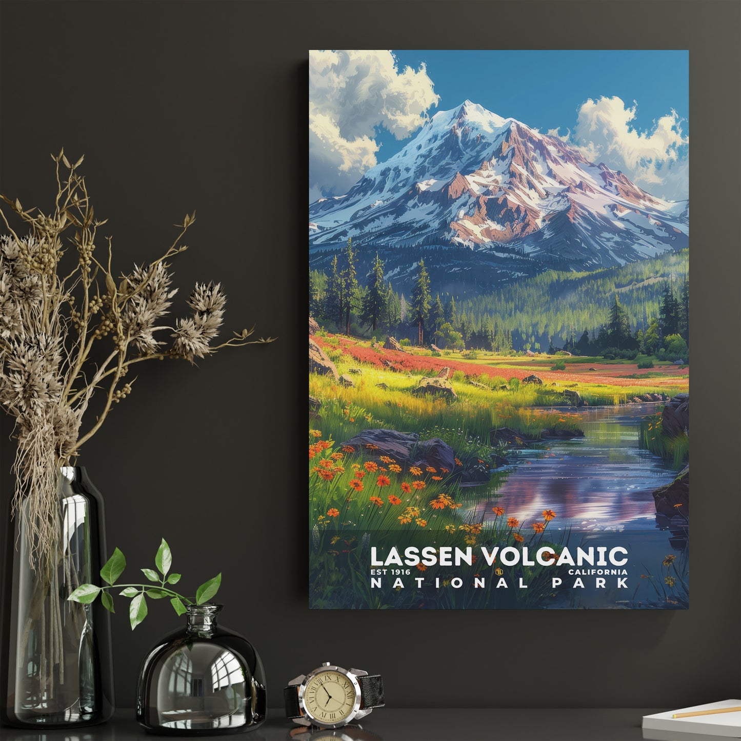 Lassen Volcanic National Park Poster | S13