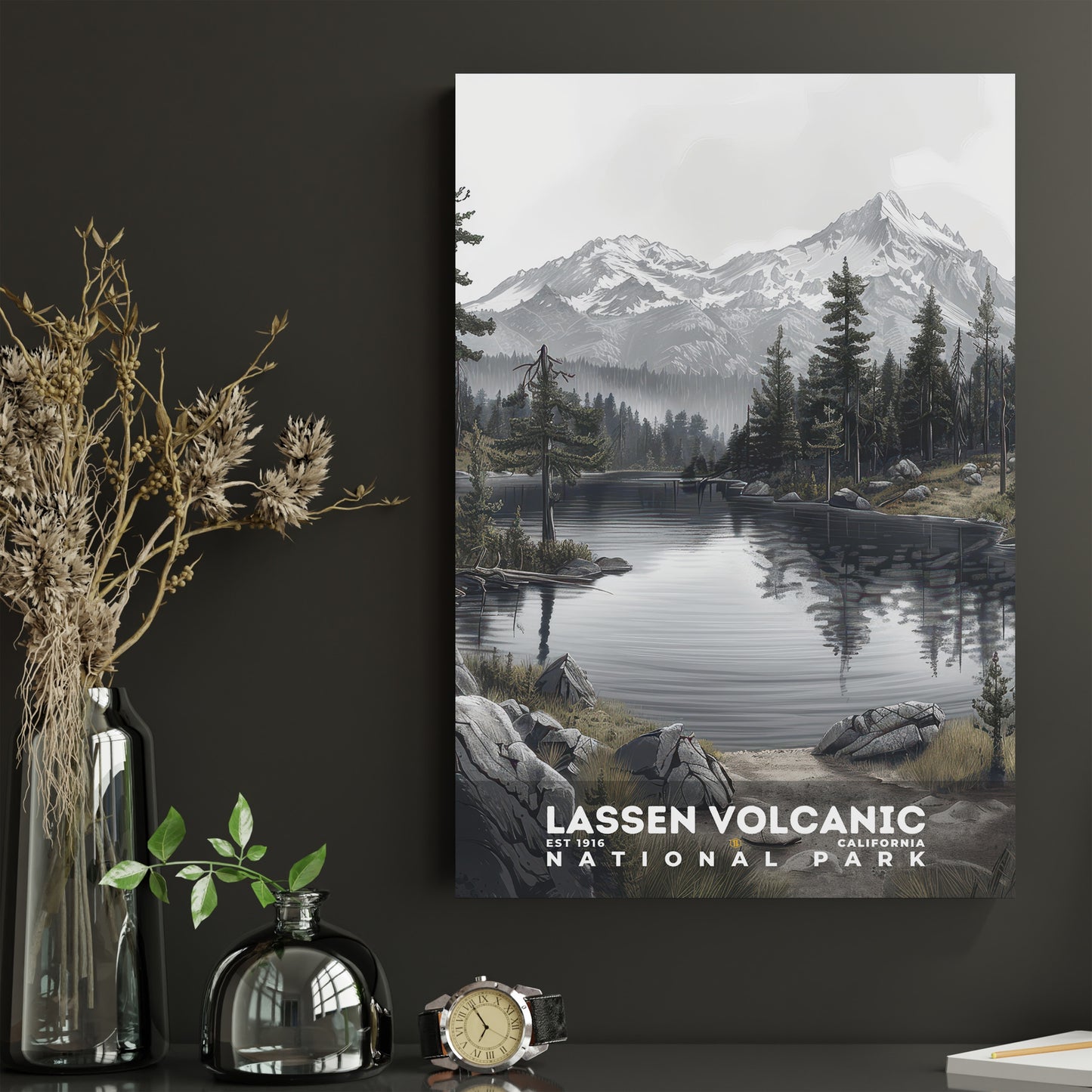 Lassen Volcanic National Park Poster | S17