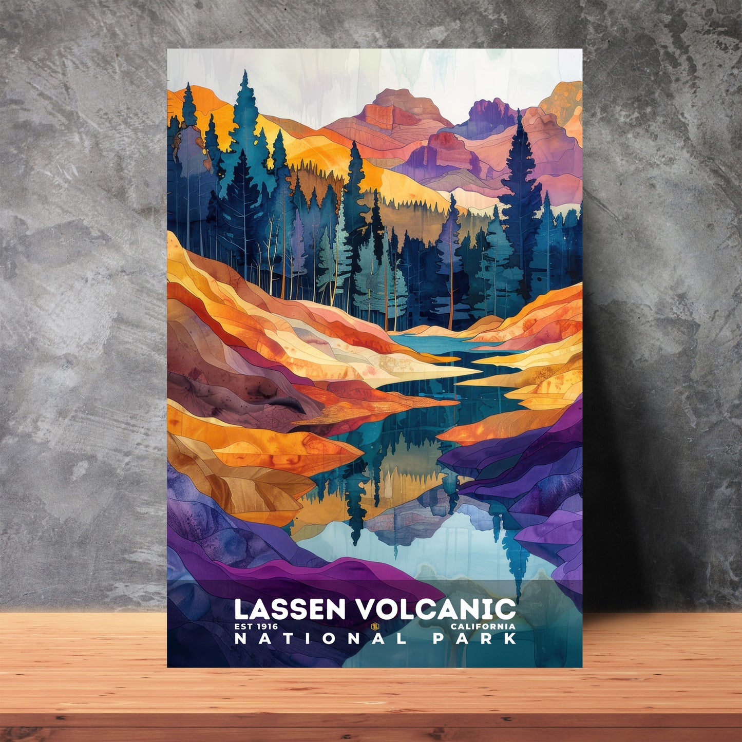 Lassen Volcanic National Park Poster | S20