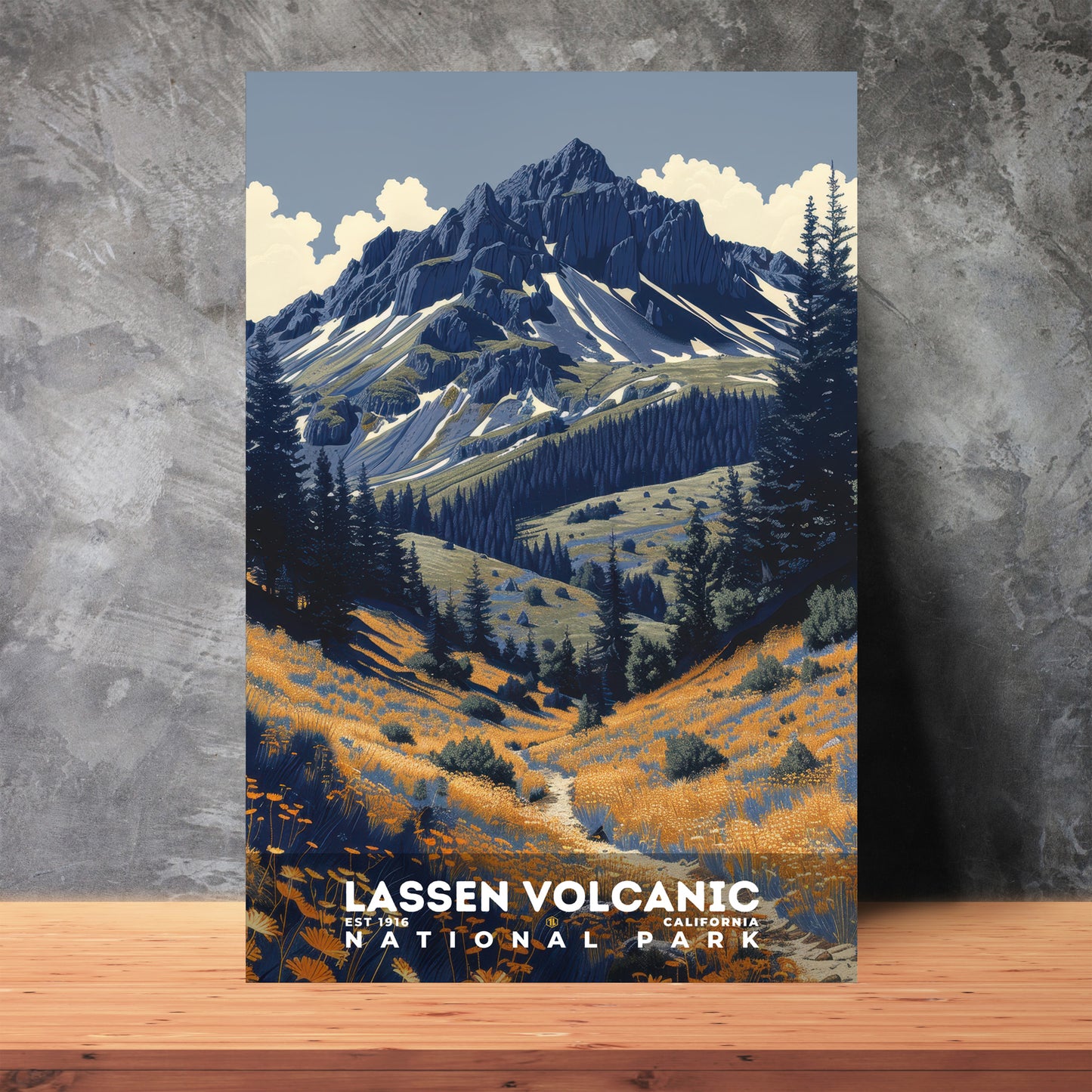 Lassen Volcanic National Park Poster | S19
