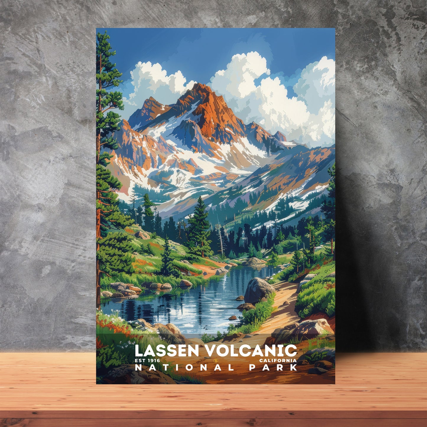 Lassen Volcanic National Park Poster | S18